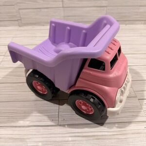 Green Toys Pink Dump Truck Recycled Plastic Eco Friendly Toy Vehicle Purple Bed